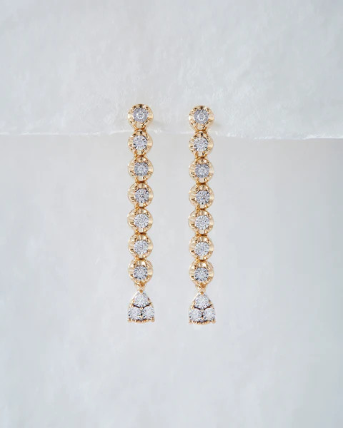 The One and Only Diamond Drop Studs | Luv Aj Inc.