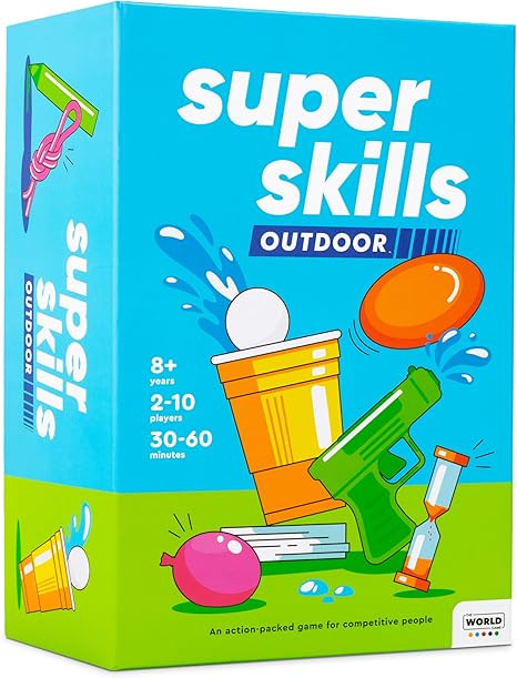 Super Skills Outdoor Yard Game – Summer Backyard Games for Kids 8 and Up, Teens & Adults - Fun ... | Amazon (US)