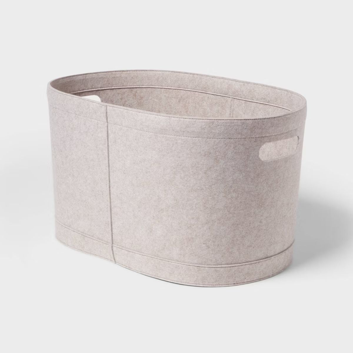 1.5bu Felt Laundry Basket Oatmeal - Brightroom™ | Target