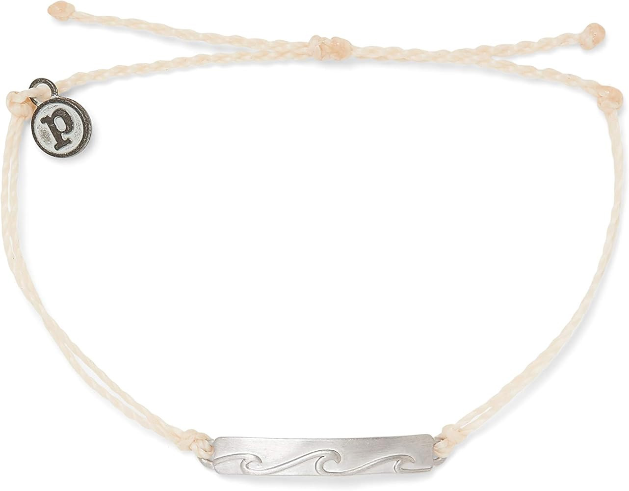 Pura Vida Gold or Silver Bar Into the Waves Waterproof Adjustable Bracelet | Amazon (US)