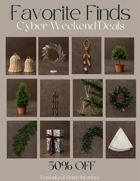 Grab these holiday finds for 50% off! At McGee and Co



#LTKHoliday #LTKhome #LTKCyberWeek