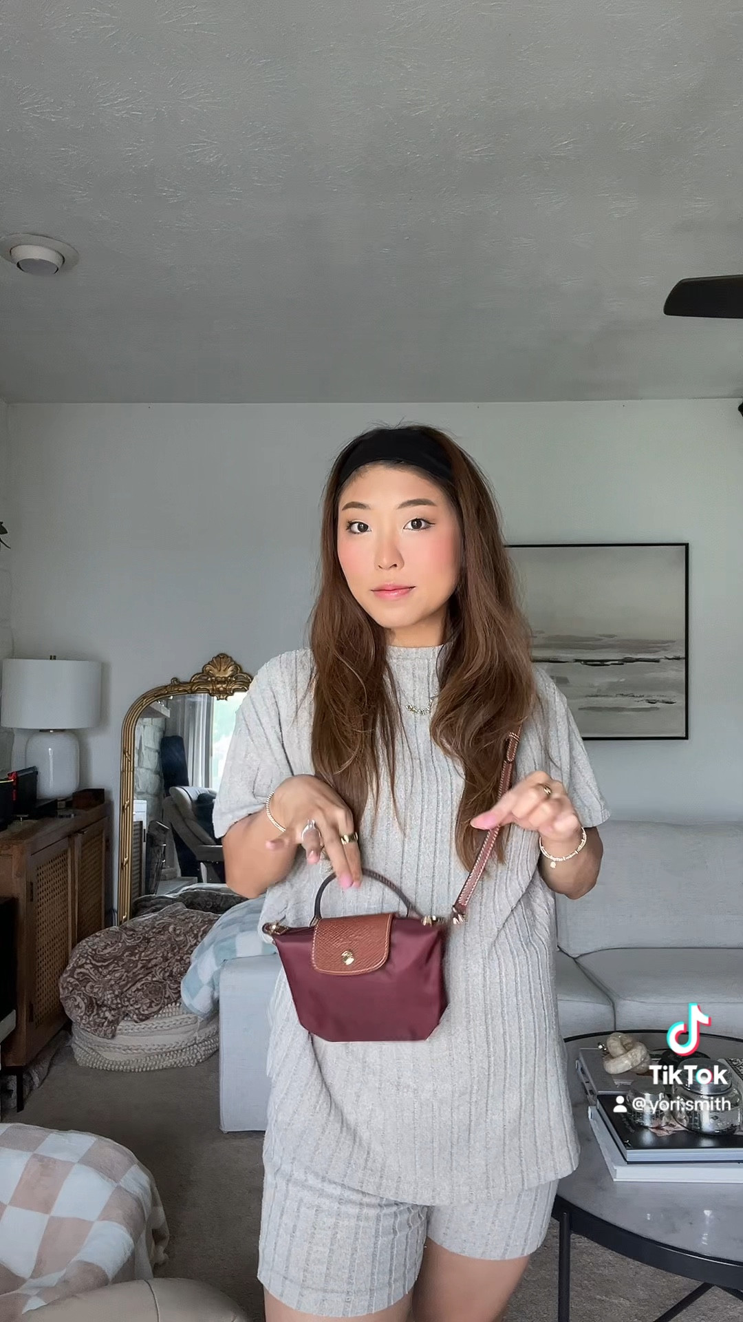 Fall longchamp mini 🤎🍒🧣🍂🍁 