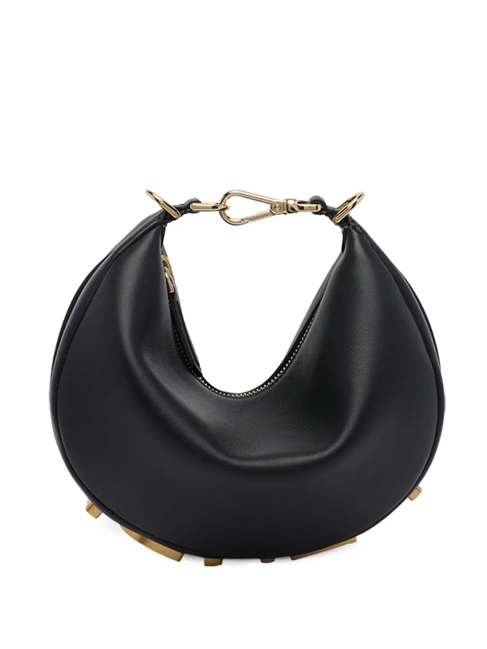 FENDI Fendigraphy Shoulder Bag | Black | FARFETCH CA | Farfetch Global