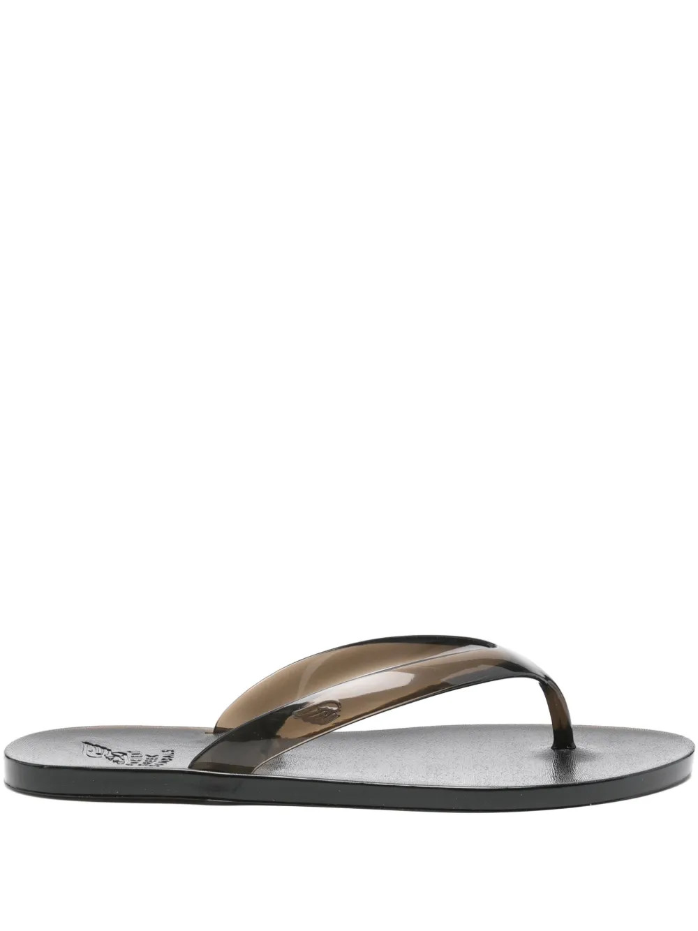 Ancient Greek Sandals translucent-design Flip Flops | Black | FARFETCH NZ | Farfetch Global