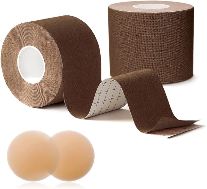Bra Tape, Body Tape, Boob Tape, Breast Lift Tape, for Chest or Breast Lift, Adhesive Bra Tape | Amazon (US)