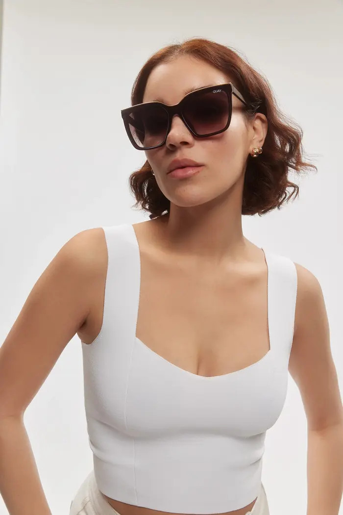 Level Up 51mm Gradient Square Sunglasses | Nordstrom