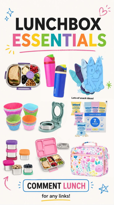 Lunchbox Essentials! 

 #LTKSeasonal #LTKHome