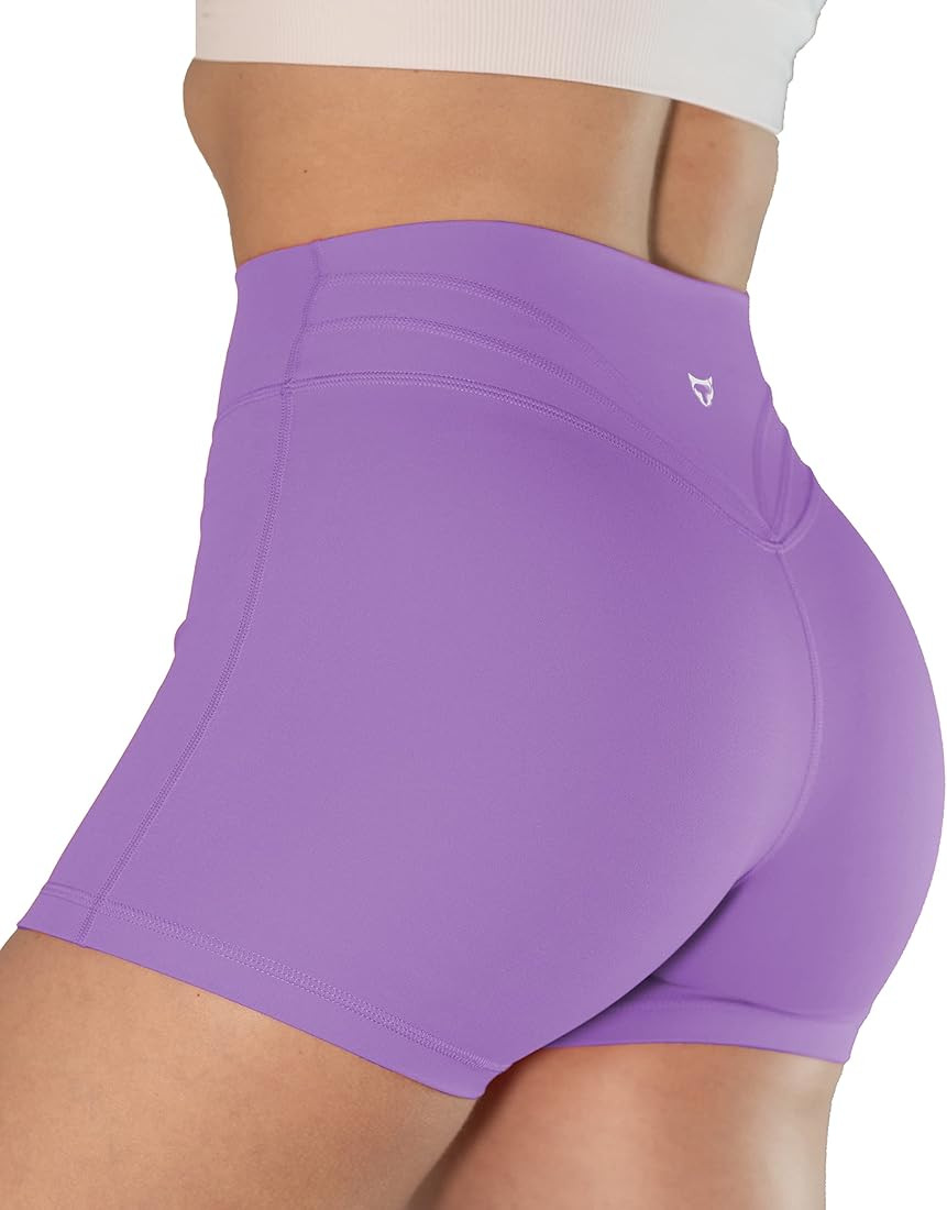 TomTiger Workout Shorts for Women High Waist Gym Fitness Running Yoga Bike Active Exercise Women's S | Amazon (US)