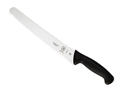 Mercer Culinary M23210 Millennia Wide Wavy Edge Bread Knife, 10-Inch, Black | Amazon (US)