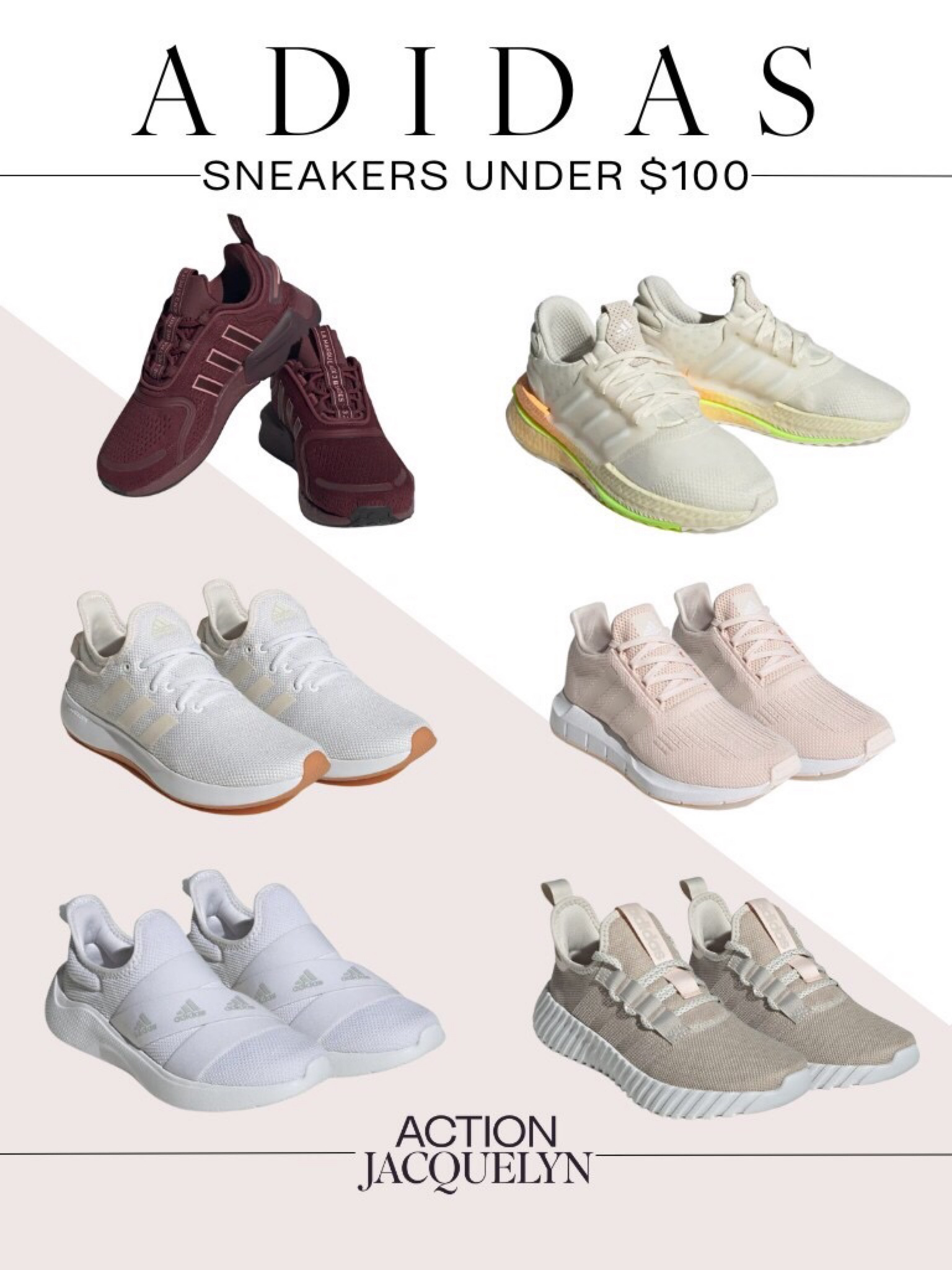 Step into style without breaking the bank! Discover trendy sneakers under $100 from Adidas and elevate your footwear game. Comfort, fashion, and savings – all in one stride. 

#AdidasSneakers #Under100 #SneakerStyle #FashionForLess #StepIntoSavings #TrendyKicks #AthleisureGoals #ShoeGameStrong #AdidasStyle #AffordableFashion

#LTKstyletip #LTKtravel
