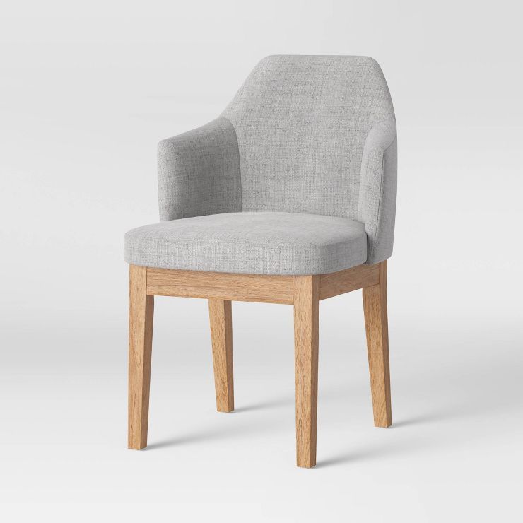 Kinston Curved Back Upholstered Dining Chair - Threshold™ | Target