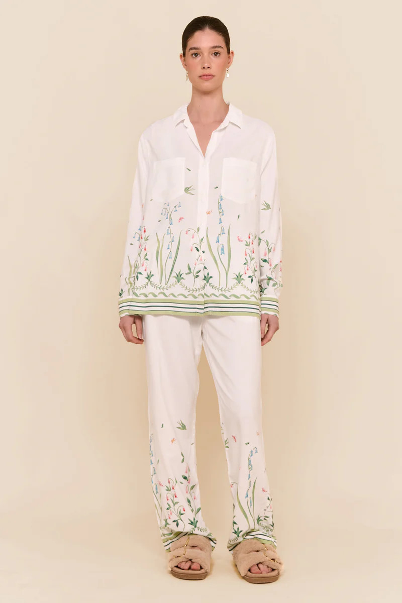 Marlon Long Sleep Set - Botanic | Piyama