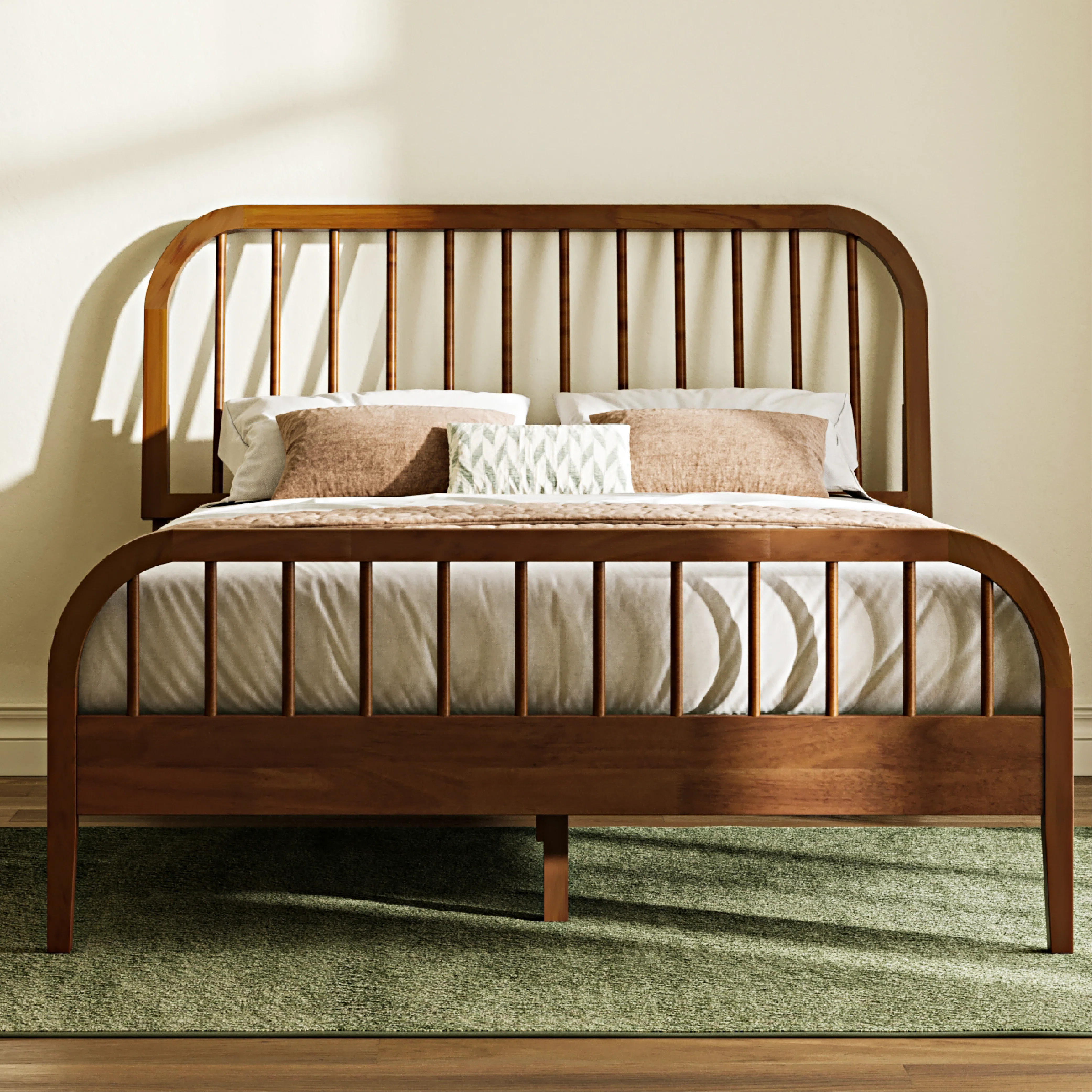 Anderson Solid Wood Spindle Bed Frame | Wayfair North America