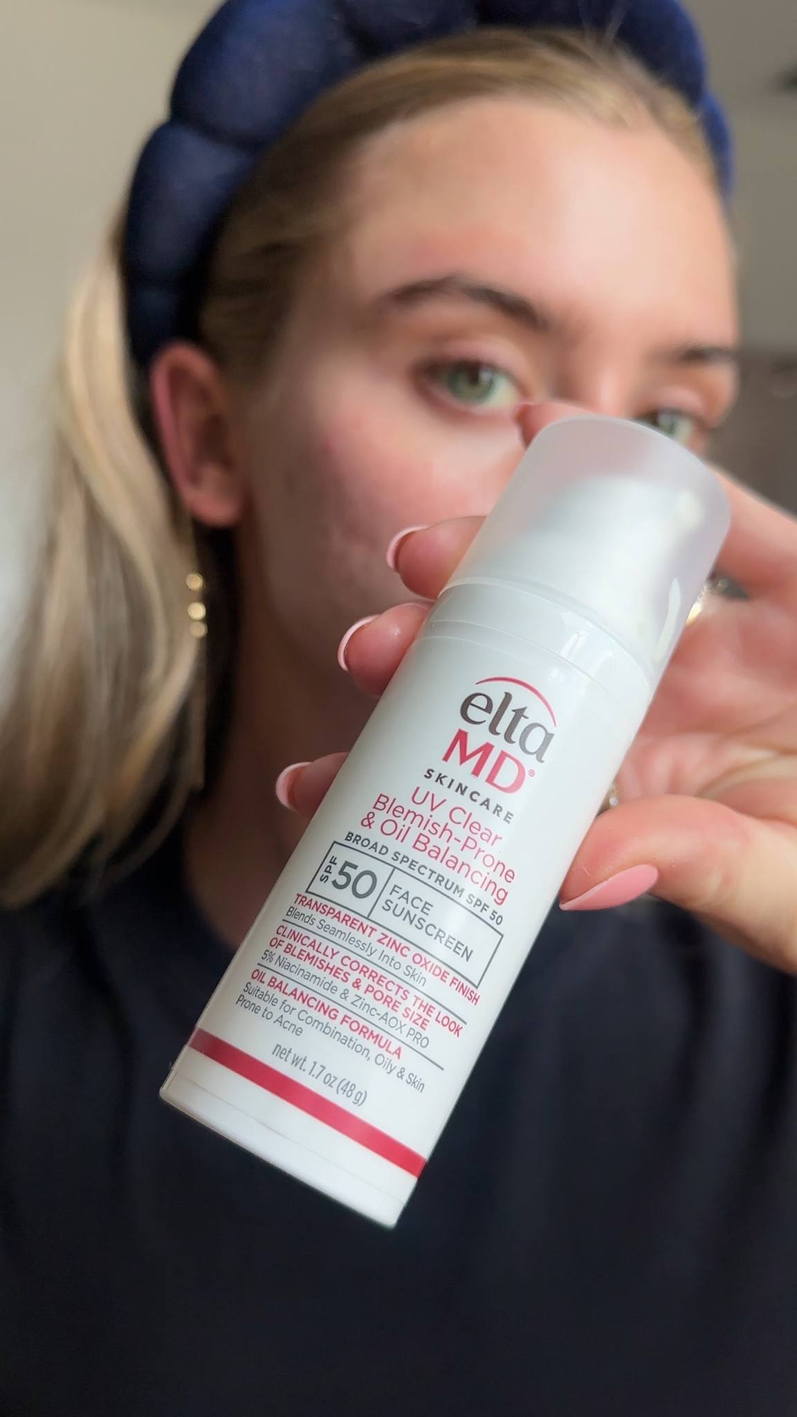 Introducing a breakthrough in suncare from the #1 Dermatologist Recommended Professional Sunscreen Brand. UV Clear Blemish-Prone & Oil Balancing SPF 50 is a lightweight, hybrid sunscreen specifically designed for and tested on acne-prone skin. This advanced formula allows you to protect and correct without compromise, offering a long-desired solution for those often forced to choose between sun protection and clear skin. Formulated with 5% Niacinamide and proprietary Zinc-AOX Pro Technology, this non-comedogenic and non-acnegenic SPF delivers broad-spectrum protection while clinically improving the appearance of skin imperfections. It is clinically proven to reduce visible blemishes, excess oil, and pore size, promoting a visibly clearer, healthier-looking complexion over time*. The lightweight, non-greasy texture absorbs quickly with a transparent natural finish, making it ideal for daily wear under makeup or on its own. *12-week clinical study, 43 subjects

#LTKgrwm #LTKBeauty #LTKselfcare