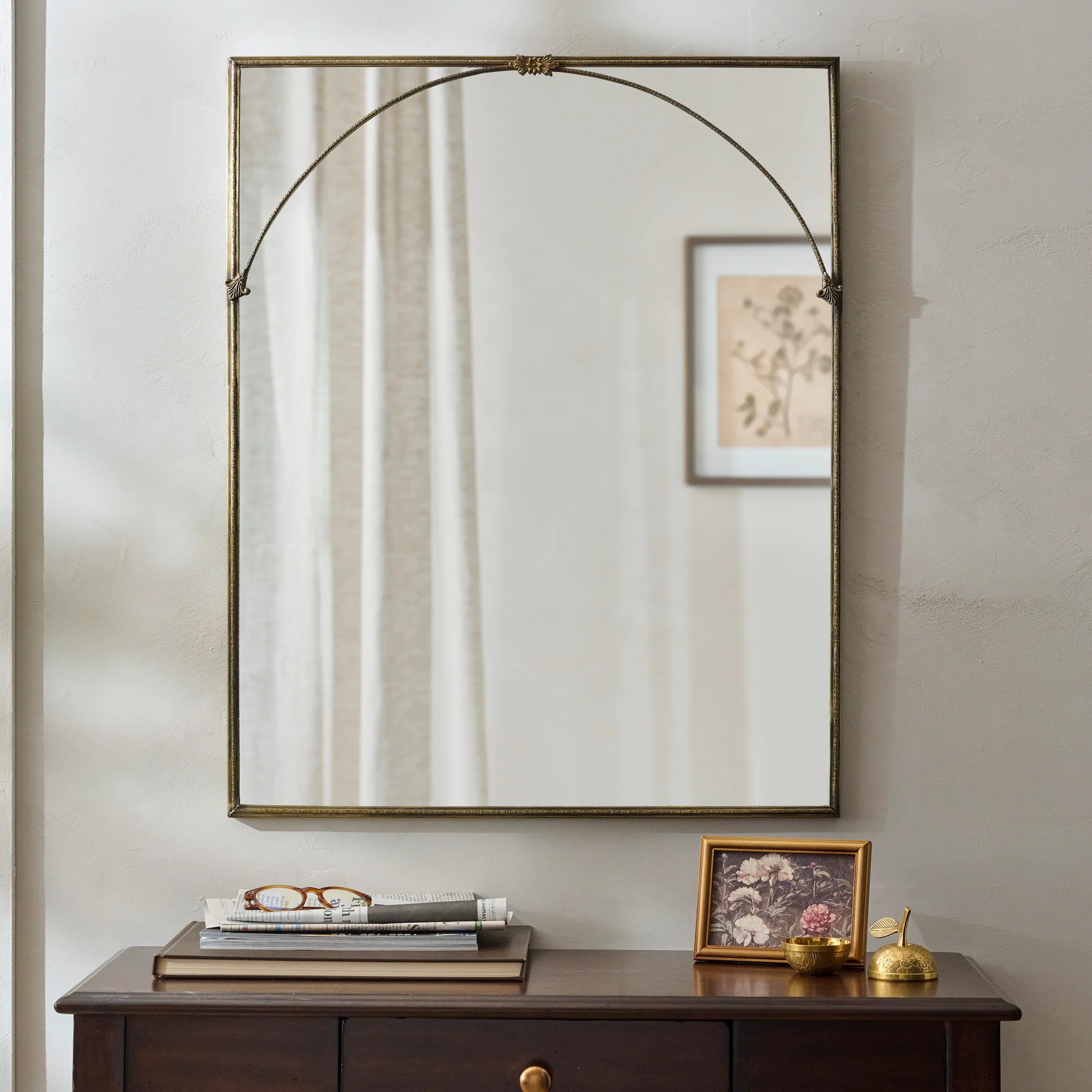 Vienna Metal Framed Mirror | Magnolia
