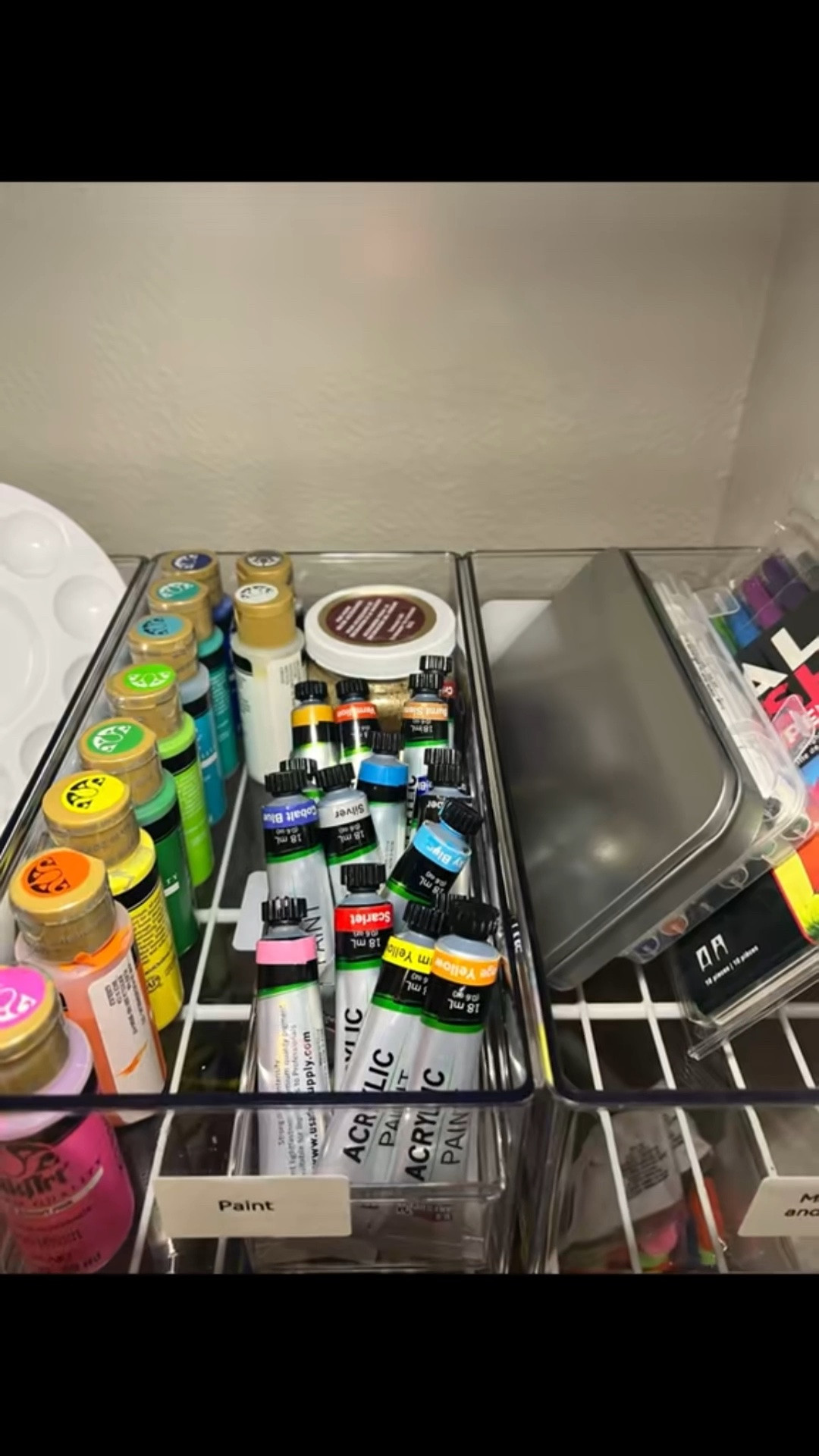 Art supplies, games, puzzles, and all the little pieces finally have a place to land.

For this closet, we used clear bins, simple labels, and easy categories so the kids can actually see what’s in here and help put things back. Linking a few of my favorite storage pieces for art supplies, games, and playroom closets.

#LTKmomlife #LTKHome #LTKKids