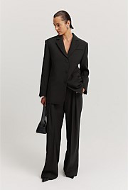 Wool Single-Breasted Blazer | Country Road