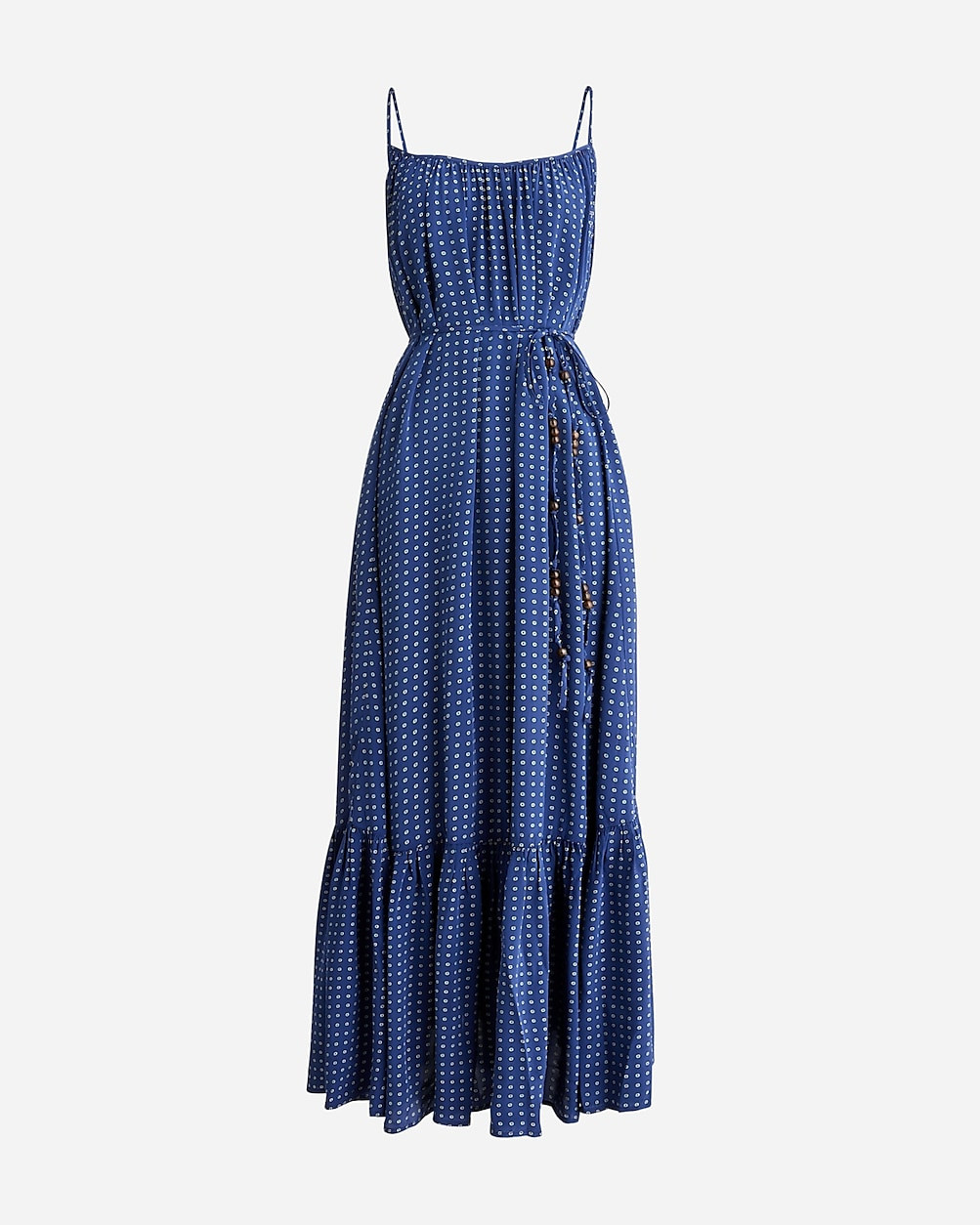 Caspia dress in dot crepe de chine | J. Crew US