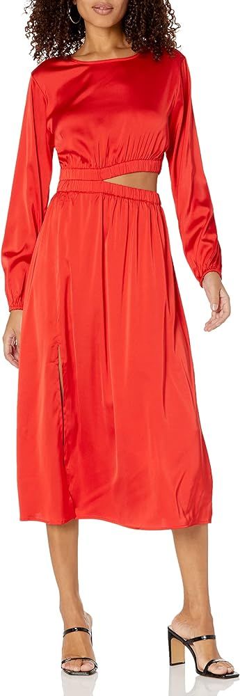 The Drop Women's Jacob Long Sleeve Cutout Midi Dress | Amazon (US)