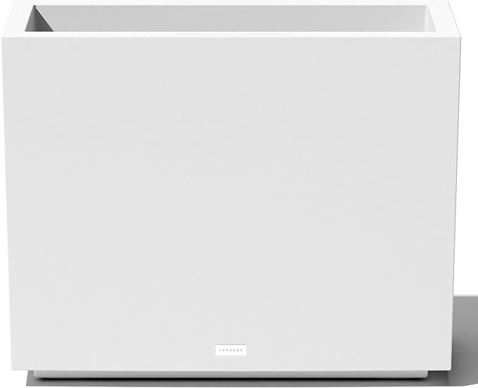 Veradek Block Series Span Plastic Planter - Tall Rectangular Planter for Indoor or Outdoor Patio/... | Amazon (US)