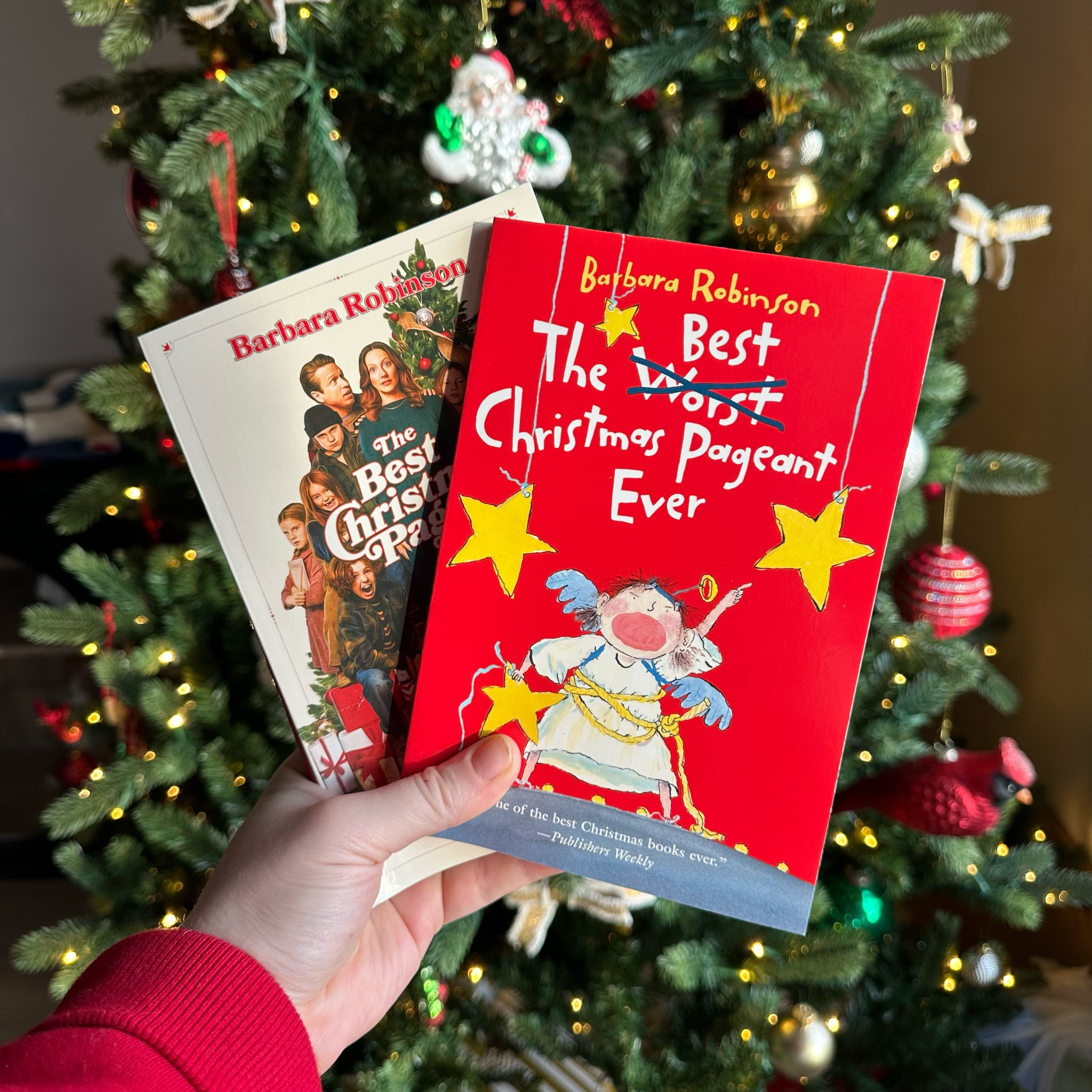 You may have heard about this “new” Christmas movie but did you know The Best Christmas Pageant Ever was first a book. And to say more it was one of my favorite books that we read in elementary school. Perfect for your young readers or more any age that needs a reminder of the true meaning of Christmas  