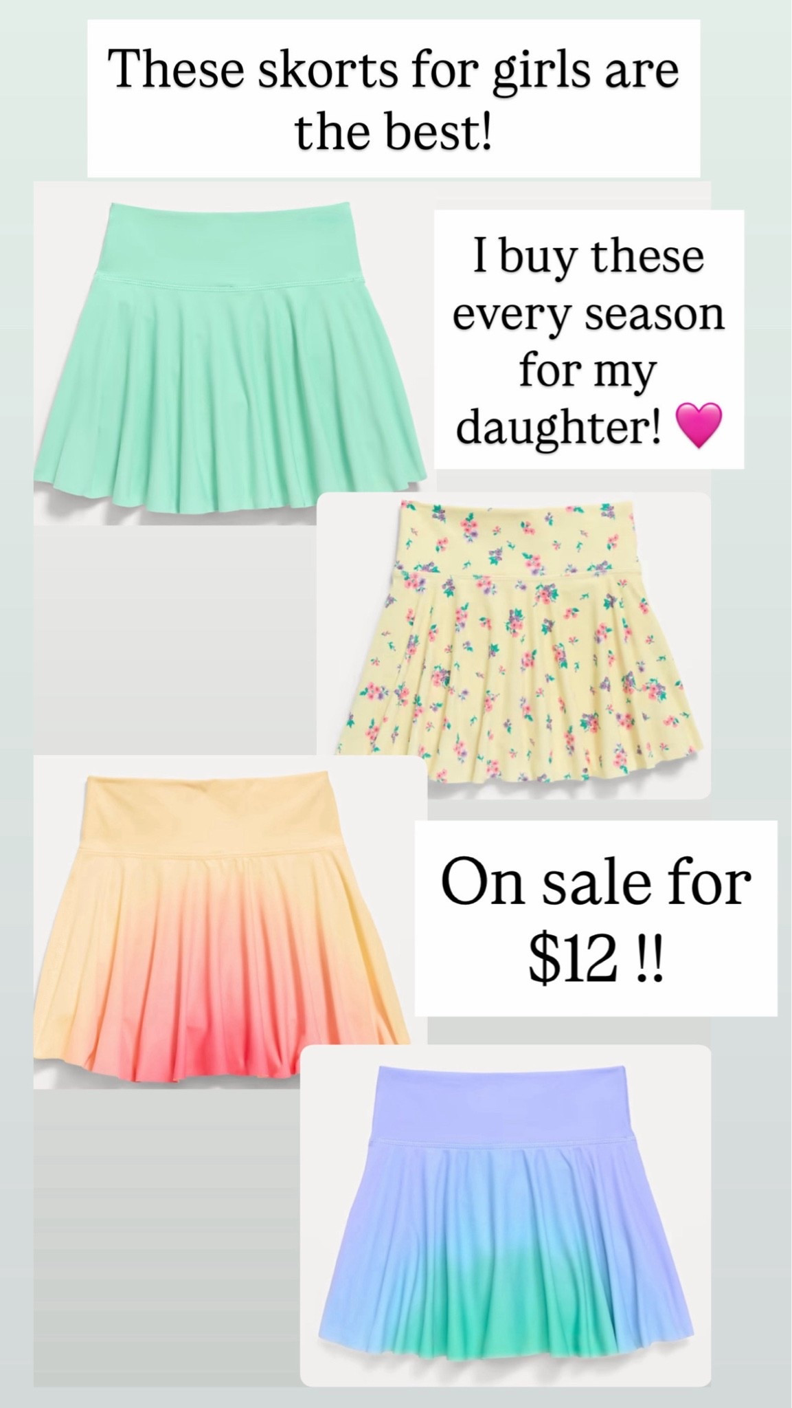 Loving these skorts for girls. I love these for my daughter. The best.

#LTKKids #LTKSaleAlert