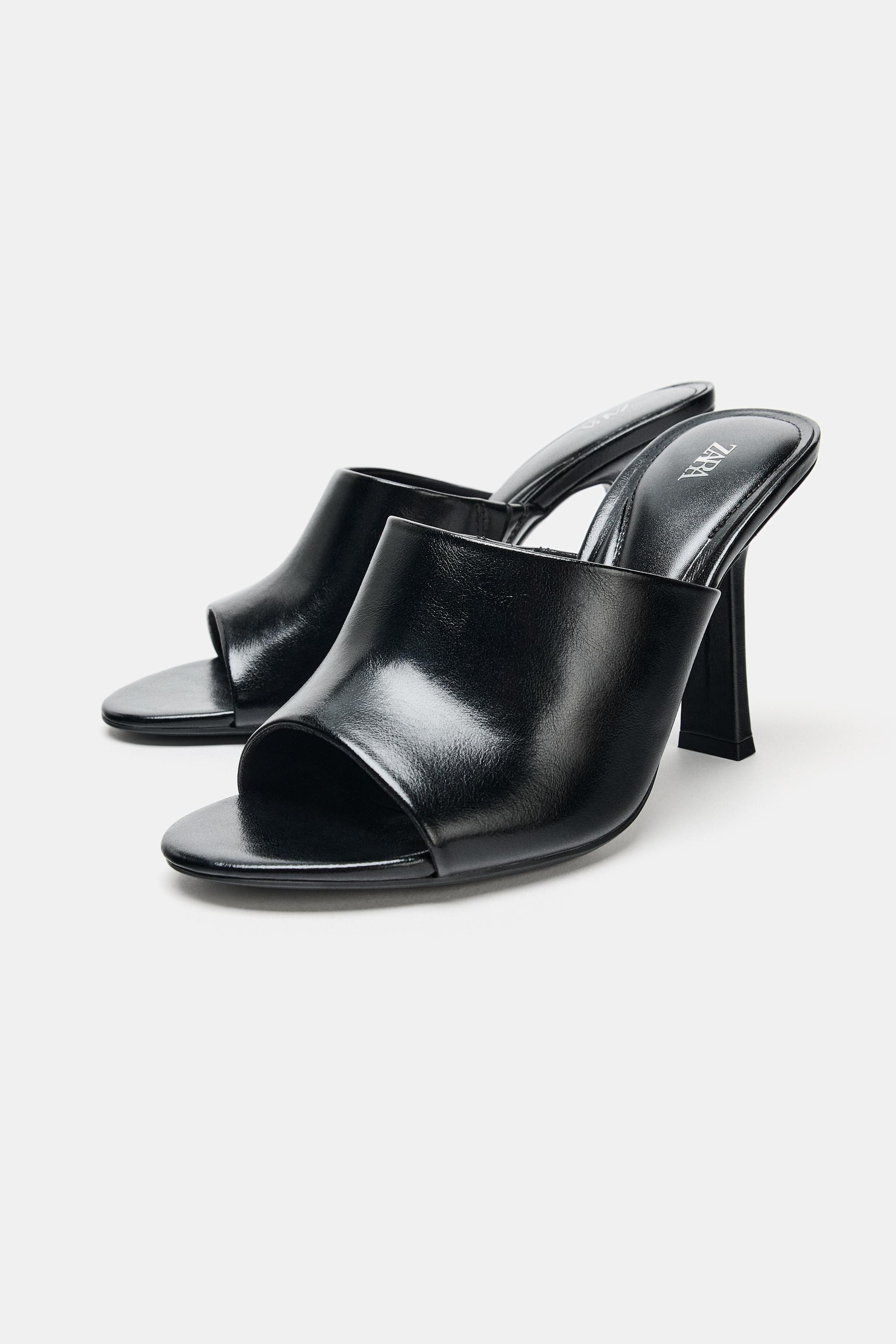 SLIM HEEL MULES | Zara US