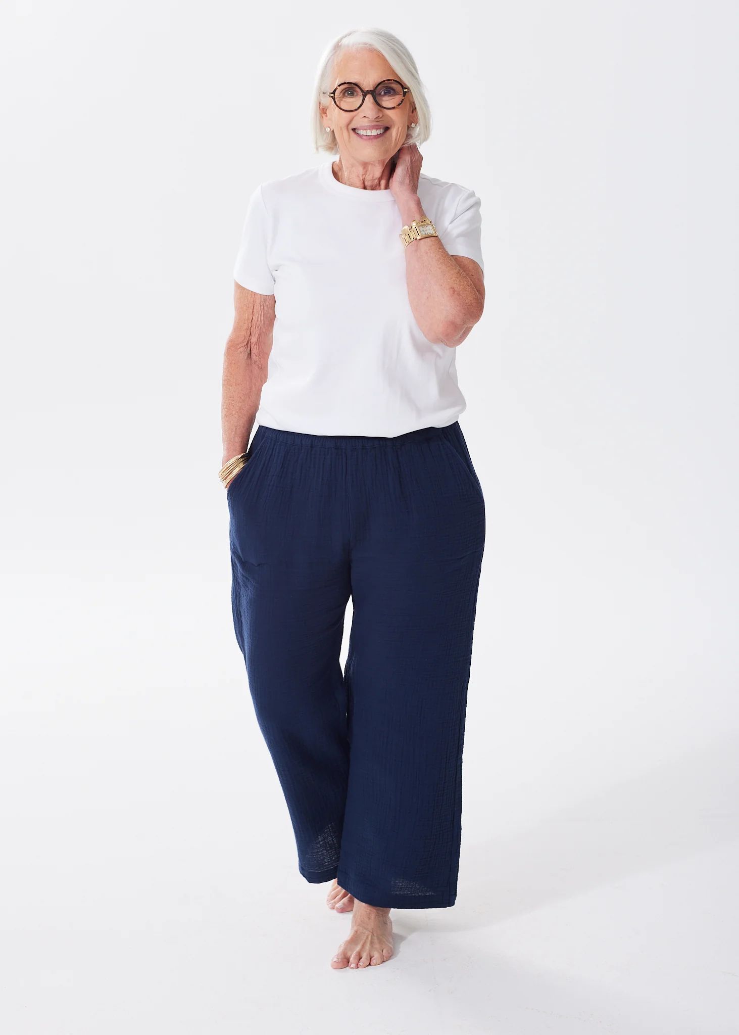 The Organic Cotton Cloud Pant - Double Gauze | Alice Walk