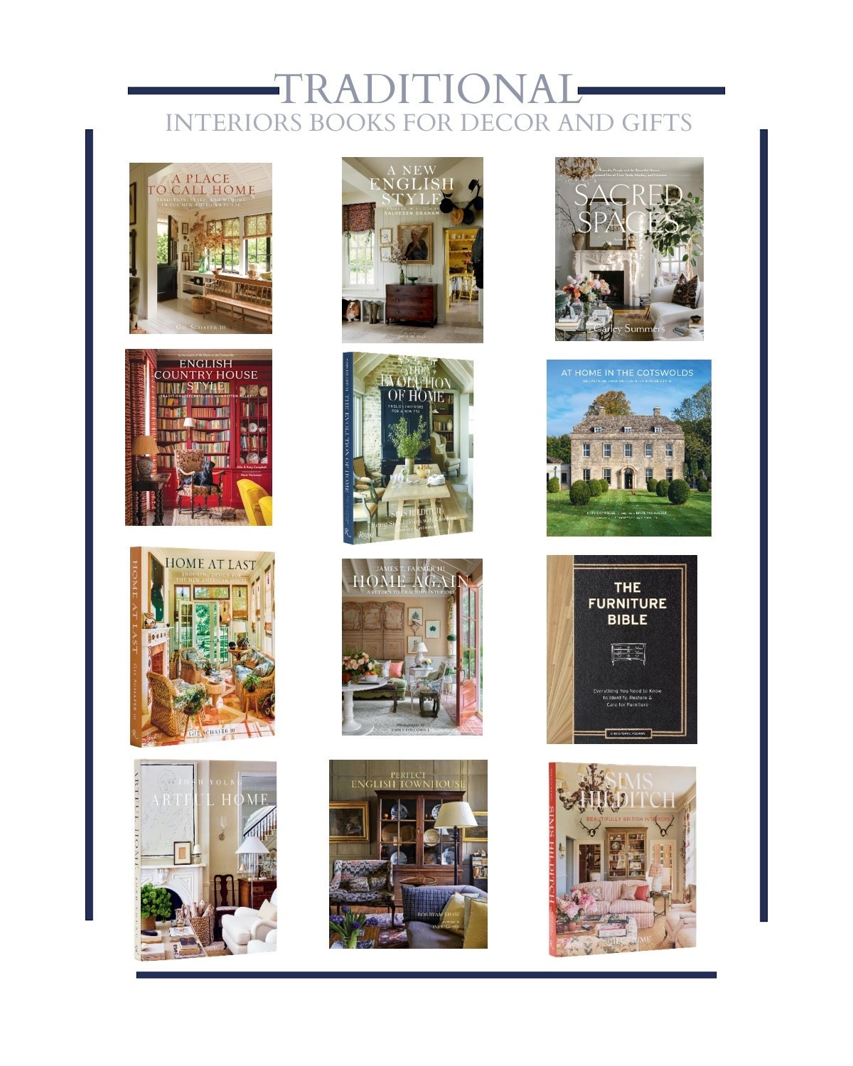 Best traditional interior design books to inspire your home refresh. Last-minute gift idea!

#LTKHome #LTKHoliday #LTKFindsUnder50