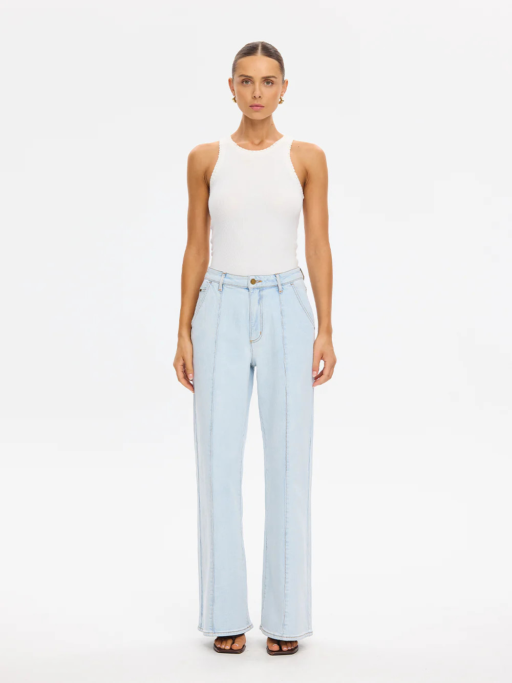 Parker Denim Jean | Wide Leg Denim Jean | KIVARI | Kivari (Global minus AU/NZ)