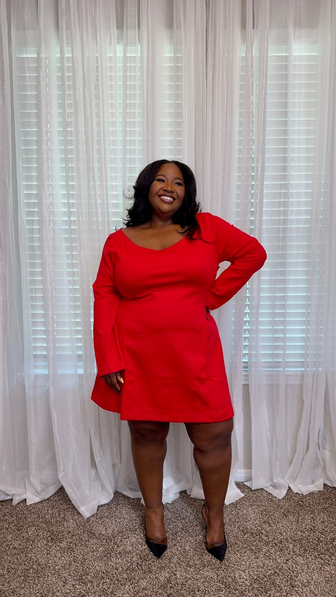 ✨ This plus size long sleeve Spanx dress is perfect for Valentine’s or Galentine’s Day and is currently on sale for $59!
Sizing:
* Height: 5’6”
* Size: 22
* Wearing a 3X (runs a bit big I should’ve gotten a 2X)

#LTKFindsUnder100 

#LTKPlusSize #LTKSaleAlert #LTKValentine