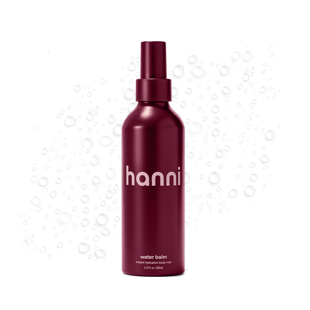 HANNI Water Balm Hydrating Body Mist, Moisturizer Spray with Hyaluronic Acid for All Skin Types, ... | Amazon (US)