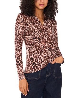 Long Sleeve Wrap Top | Bloomingdale's (US)