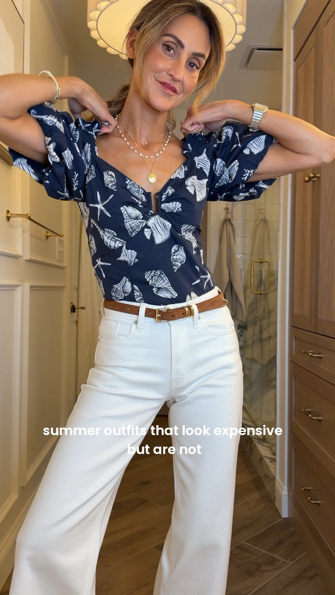 Summer outfits that look expensive but are not 🐚☀️ comment SUMMER and I’ll send you links to shop 

if you’re looking for premium jeans and versatile pieces you can interchange with a multitude of options for less, you found the right summer edit! @shopavara 

#LTKgrwm #LTKSeasonal #LTKMothersDay
