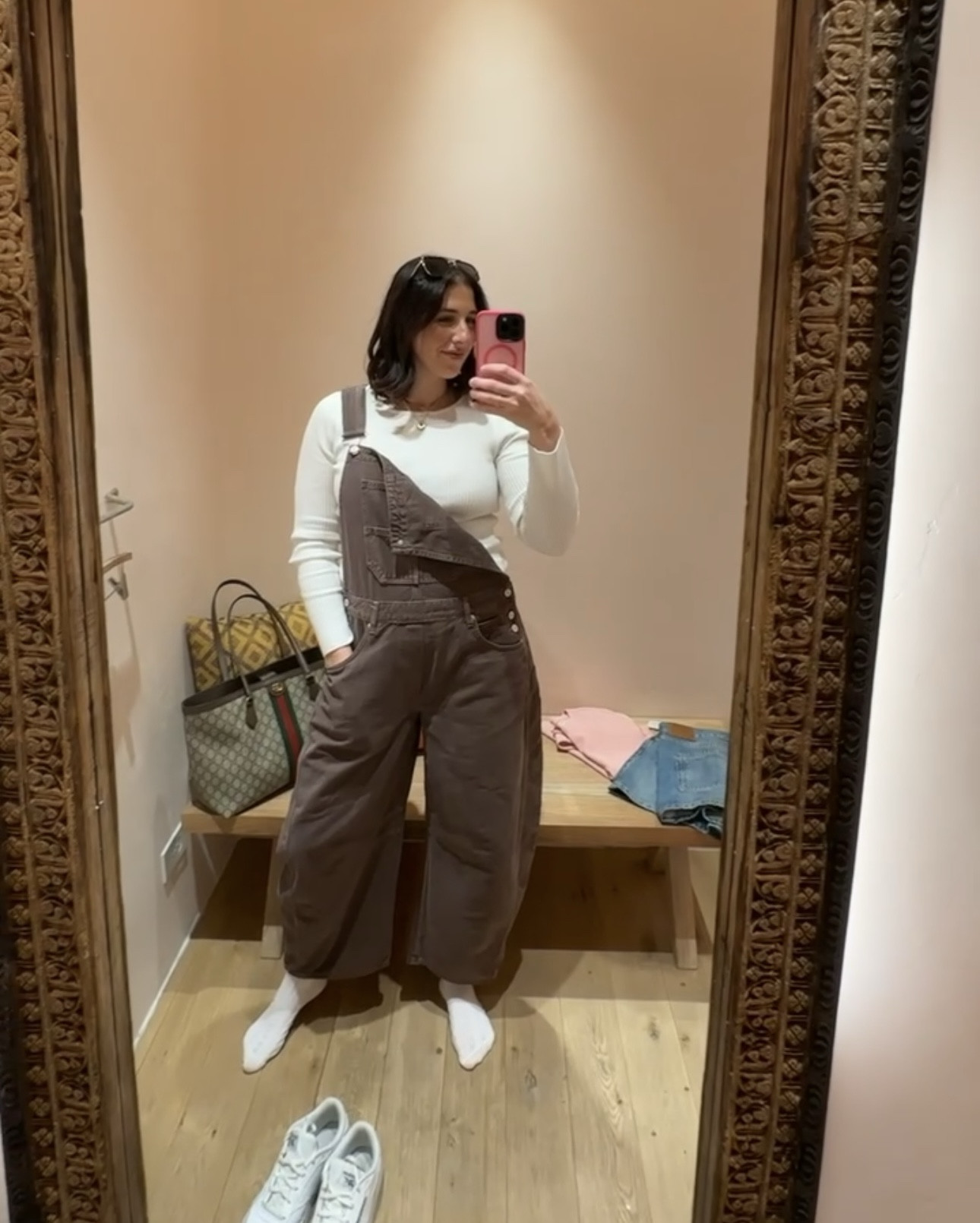 Recent #freepeople faves! #style #fp #barreloveralls #charmnecklace 

#LTKMostLoved #LTKFindsUnder50