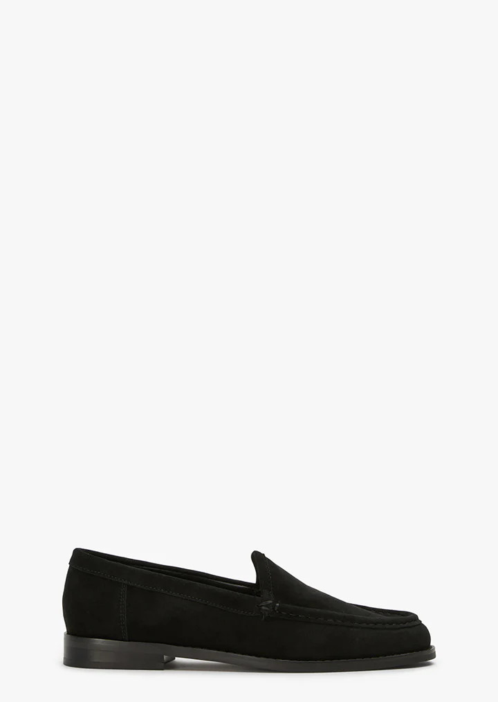 Zoe Black Suede Flats | Casual Shoes | Tony Bianco USA | Tony Bianco US