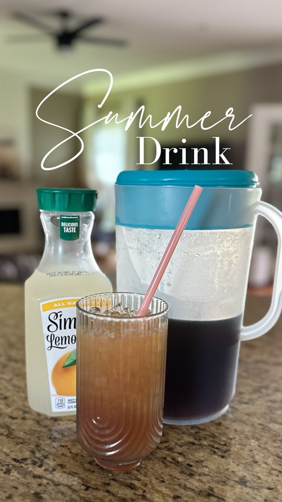 If you’re a fan of Chick-fil-A Sunjoy (AKA Arnold Palmer) then this is for you! I love to make this drink at home in the summertime. 

I personally like to use unsweet tea to cut down on sugar and calories and the light version of Simply Lemonade if I can find it. Of course the nugget ice makes it 10X better too. Let me know if you give it a try! 

Have a great week friends! ☀️


#LTKHome #LTKSeasonal #LTKSaleAlert