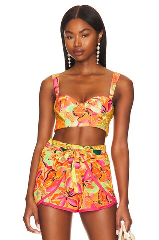 x REVOLVE Pasiflora Top
                    
                    Agua Bendita | Revolve Clothing (Global)