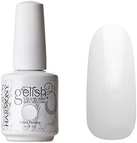 Harmony Gelish Uv Soak Off Gel Polish -Sheek White (0.5 Oz) | Amazon (US)