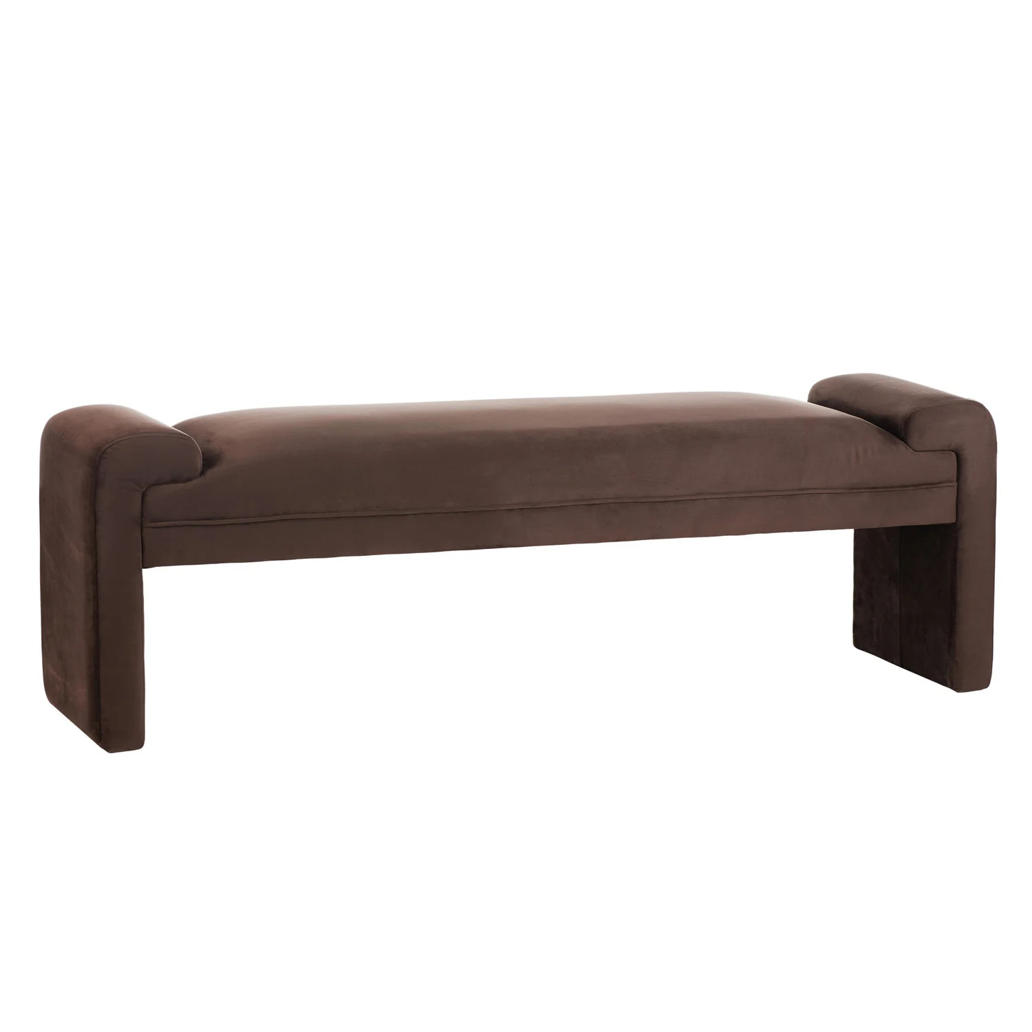 The Home Collective Kazimir Upholstered Ottoman Bench | Temple & Webster | Temple & Webster AU
