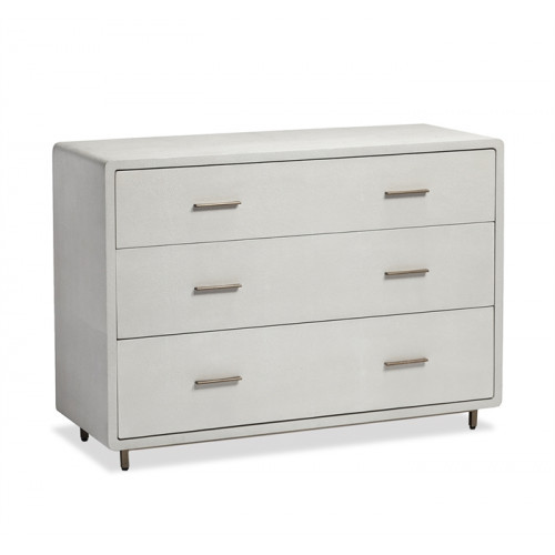Interlude Home Calypso 3 Drawer Chest , Bone | Gracious Style