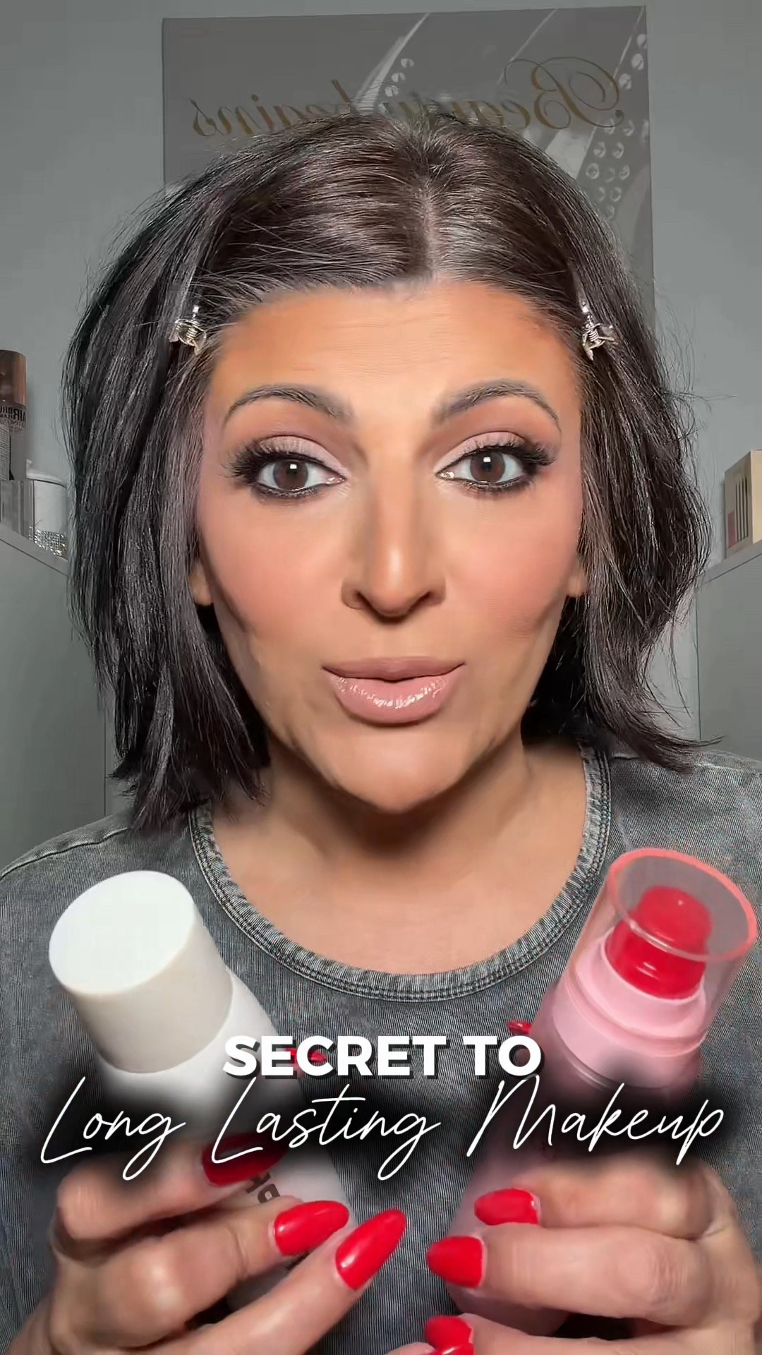 This setting spray duo is guaranteed to keep your makeup on for 16+ hours! I have tested so many combos and this one is IT!!! 


#LTKgrwm #LTKBeauty #LTKOver40