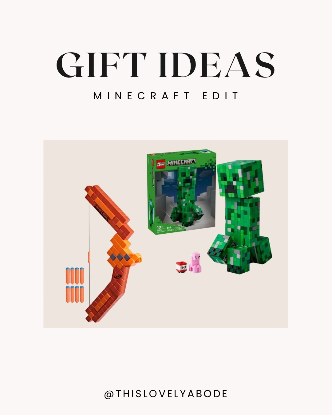 Gift idea for kids. Mine craft edit. 
#legos #kidstoys #minecraftlego #giftidea #target 

#LTKSaleAlert #LTKFindsUnder50 #LTKSeasonal