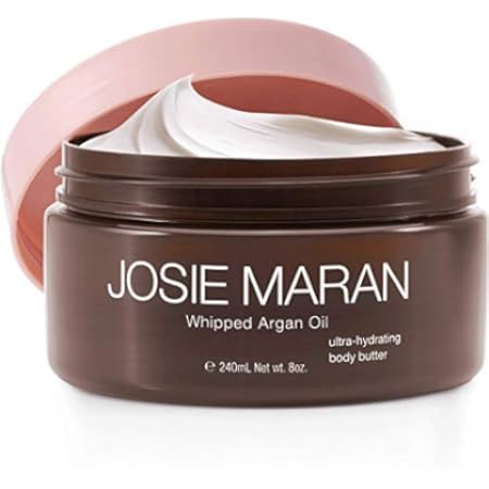 Josie Maran Whipped Argan Oil Face Butter - Nourish and Protect Skin While Reducing Redness and Fine | Amazon (US)
