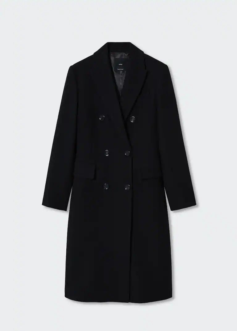 Tailored wool coat -  Women | Mango United Kingdom | MANGO (UK)