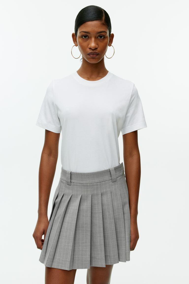 Pinstripe Mini Skirt | H&M (UK, MY, IN, SG, PH, TW, HK)