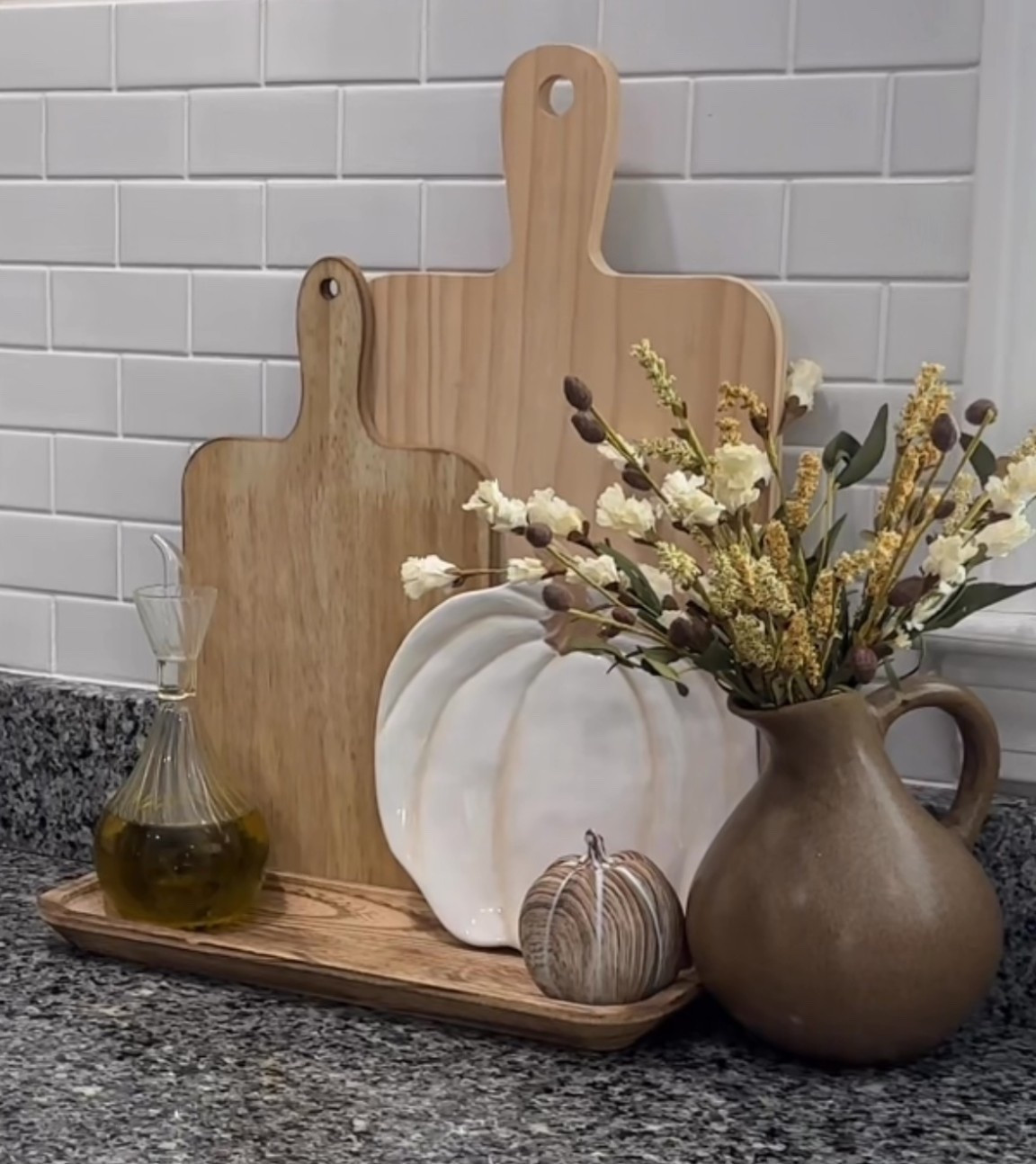 Fall kitchen tray decor

#LTKHome #LTKU #LTKSeasonal