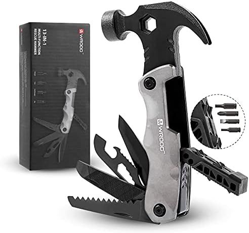 [NEW] WROOC All in one multi-hammer camping multitool, cool gedgets for men him, car survival acc... | Amazon (US)