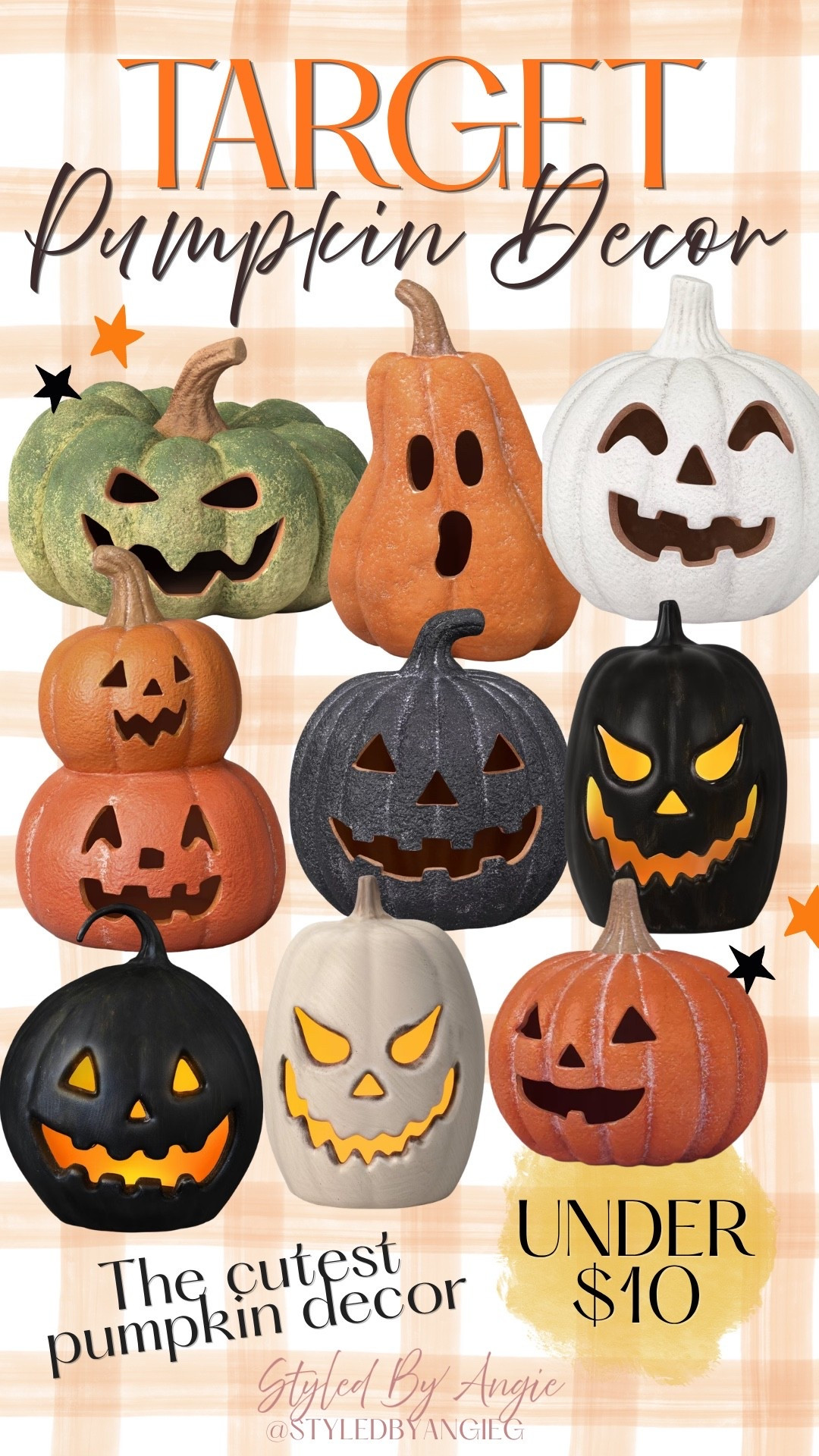 Target has the cutest pumpkins for fall 🎃🤎 

target fall decor, target pumpkins, fall home decor, pumpkin decor, target home finds, cozy fall decor, fall decorating ideas, autumn home decor

#LTKHome #LTKSeasonal #LTKSaleAlert