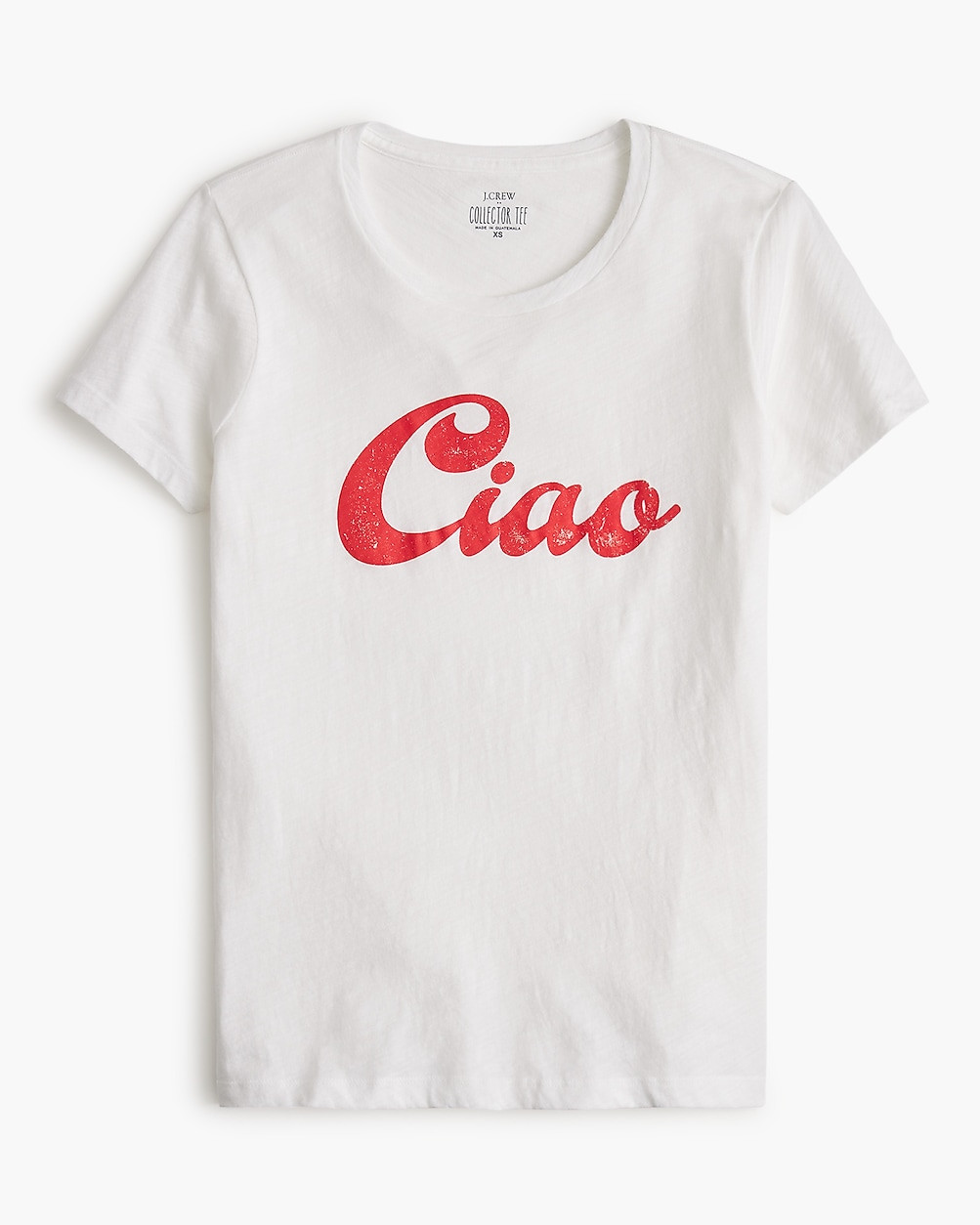 "Ciao" graphic collector's tee | J.Crew Factory
